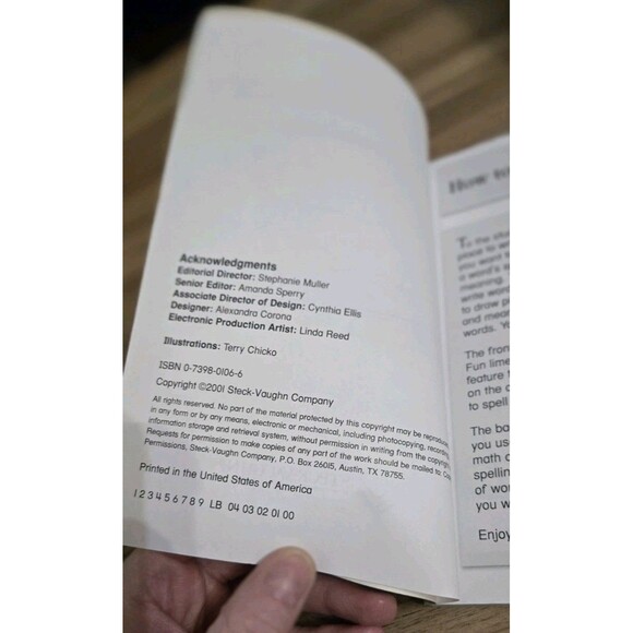 Writers Dictionary Intermediate Level Paperback Steck-Vaughn Homeschool Harcourt - Picture 7 of 7